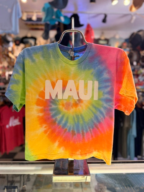 Women's Tie Dye Maui Crop