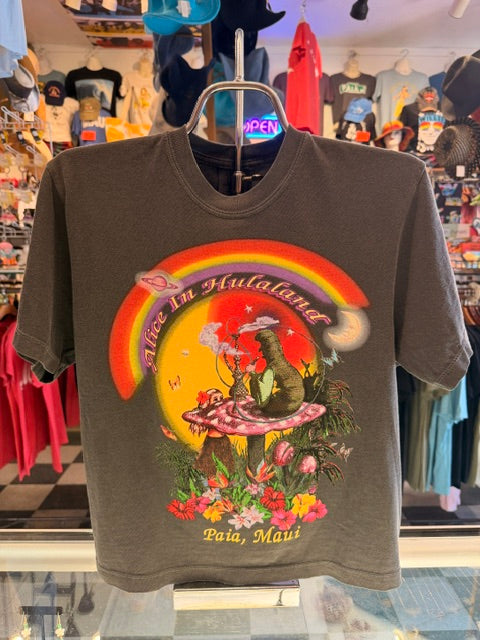 Women's Charcoal "Trip" Crop