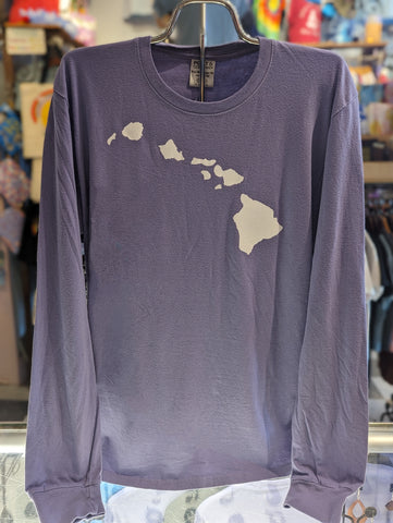 Men's Long-Sleeve Purple 