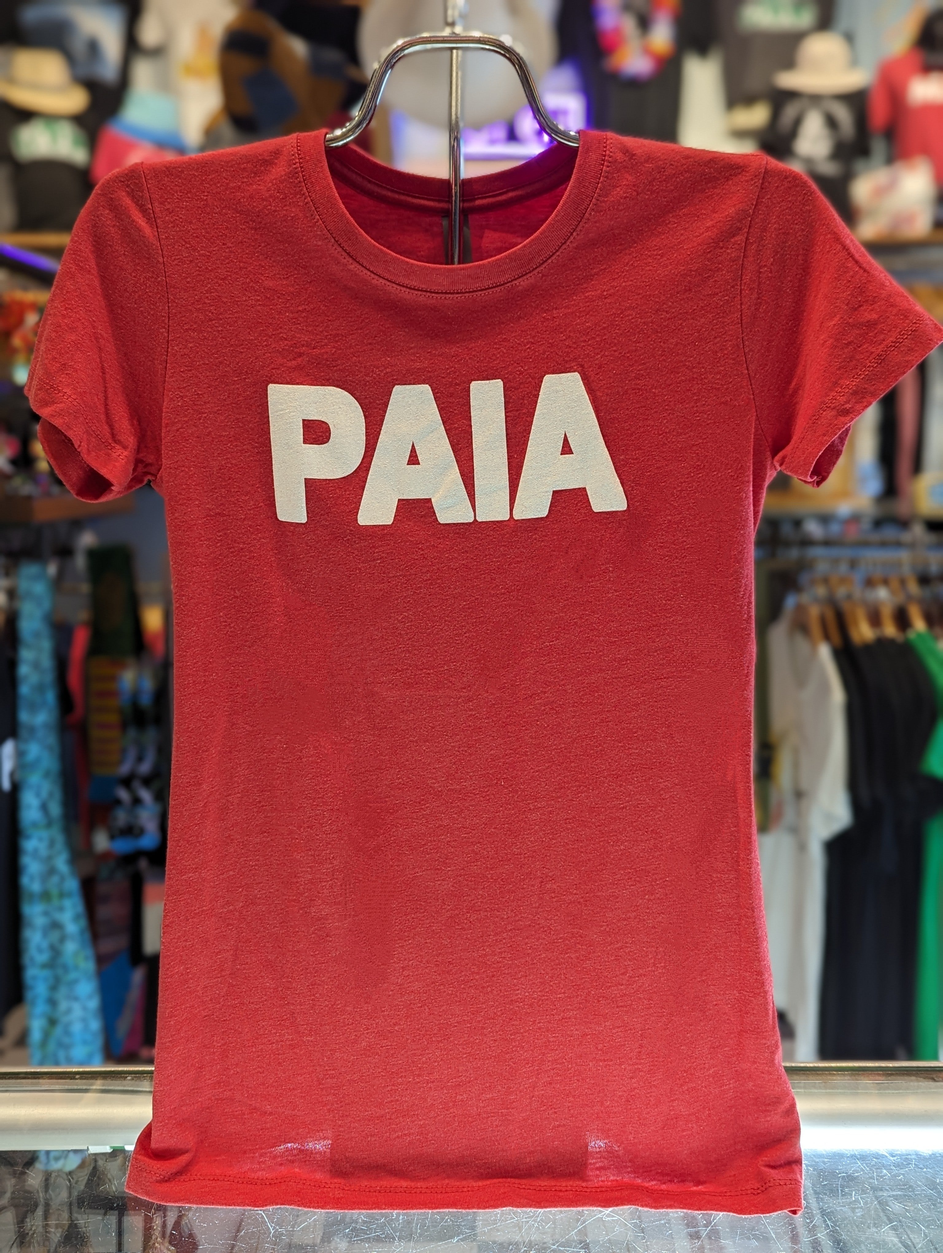 Women's Red "Paia" Tee